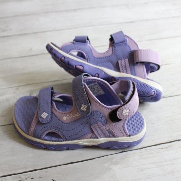 Columbia Girl's Purple Sandals Size 13 - Picture 2 of 5